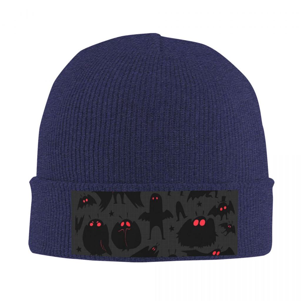 Cute Cryptids MothUnisex Pattern Warm Knitted Cap Fashion Bonnet Hat Autumn Winter Outdoor Beanies Hats for Unisex Adult