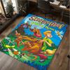 1Pc Scooby Print Rug - home decoration Carpet For Living Room Bedroom Flooring Computer Chair Area Rug