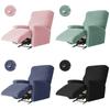 Jacquard Recliner Sofa Cover Stretch Spandex Lazy Boy Armchair Cover Solid Color Water Repellent Sofa Slipcovers For Living Room
