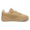 PUMA Carina Street Abrasion Resistant Low top Skateboard Shoes Women's Brown 395093-01