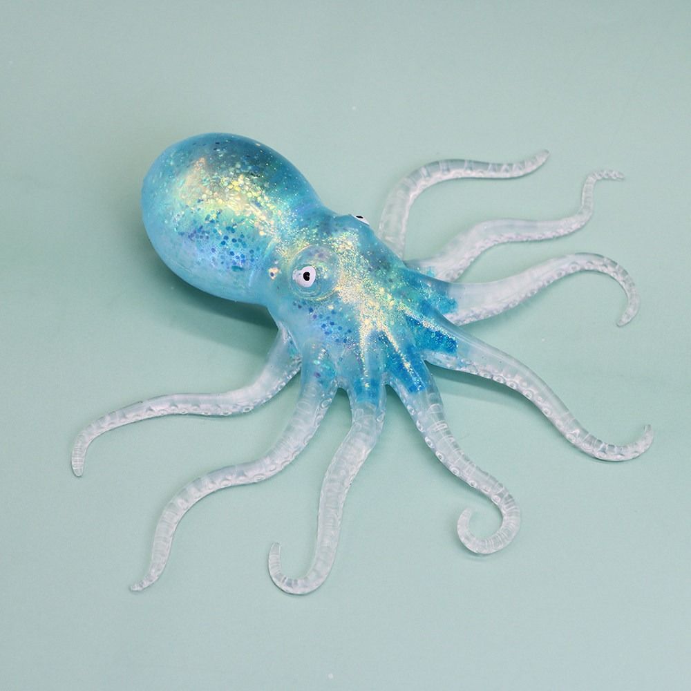Slow Rebound Octopus Squeeze Toy Realistic Slow Rising Toy For Adults & Teenager Gift