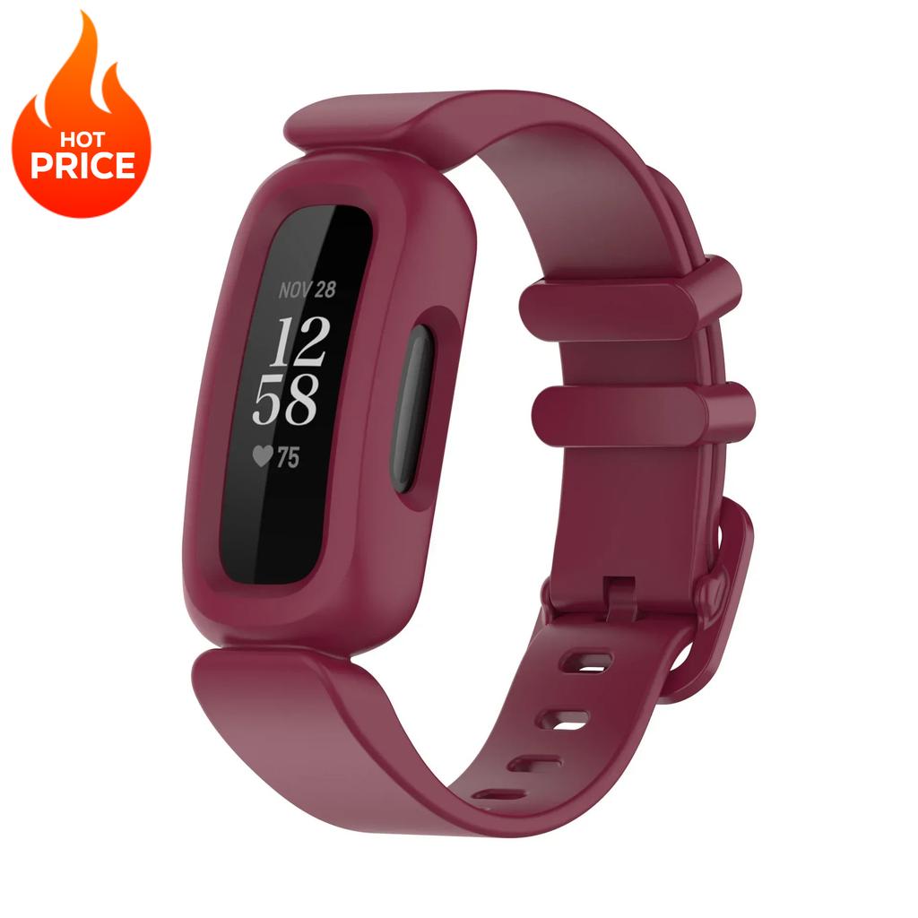 Новый ремешок для Fitbit Ace 3, детский ремешок-браслет, мягкий силиконовый сменный ремешок для Fitbit Inspire 2 Ace3 Classic Correa