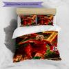 Ronaldo's Portugal Jersey Bedding Set, Breathable Duvet Cover with Pillowcases, Soft Bed Linen for Bedroom Home Decoration, Perfect Festival Birthday 