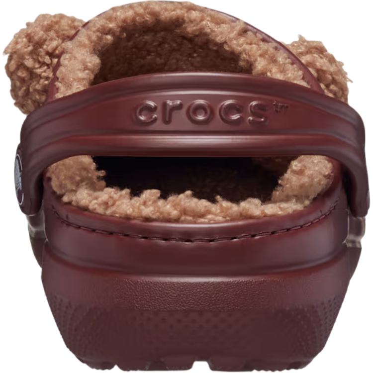 Crocs Классические на подкладке Я бурый медведь Удобные Универсальные Нескользящие Амортизирующие Низкие Кроссовки Детская обувь Темно-коричневый 210019-2FL