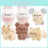 Rilakkuma Cotton Candy Plush Sumikkogurashi Keychain For Collectors And Gift Giving