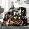 Darlyn Dixon Print Flannel Blanket High Quality Warm Comfortable Cover for All Seasons Perfect for Gifts Home Decor
