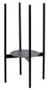 Kwietnik Stojący Loftowy Torre 70 Cm Czarny