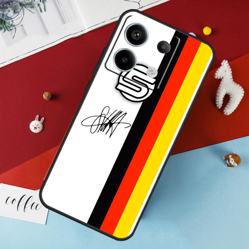 Sebastian Vettel F1 Formula Case For Xiaomi Redmi 12 13C 12C 10C 9C Redmi Note 13 9 10 11 12 Pro 9S 10S 11S 12S Cover