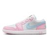 Кроссовки Air Jordan 1 Low SE Paw Print женские розовые белые розовые-пена HM3706-141