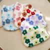 Fleece Vest Thicken Warm Dog Winter Jacket Coat Floral Print Dog Clothes for Small Dogs Puppy York Chiwawa Clothing Pet Apparel