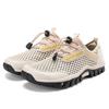 Fashion Men's Outdoor Casual Shoes Mesh Upper Breathable Walking Flats Breathable Sneakers Comfortable Hiking Shoes Male Travel Footwear