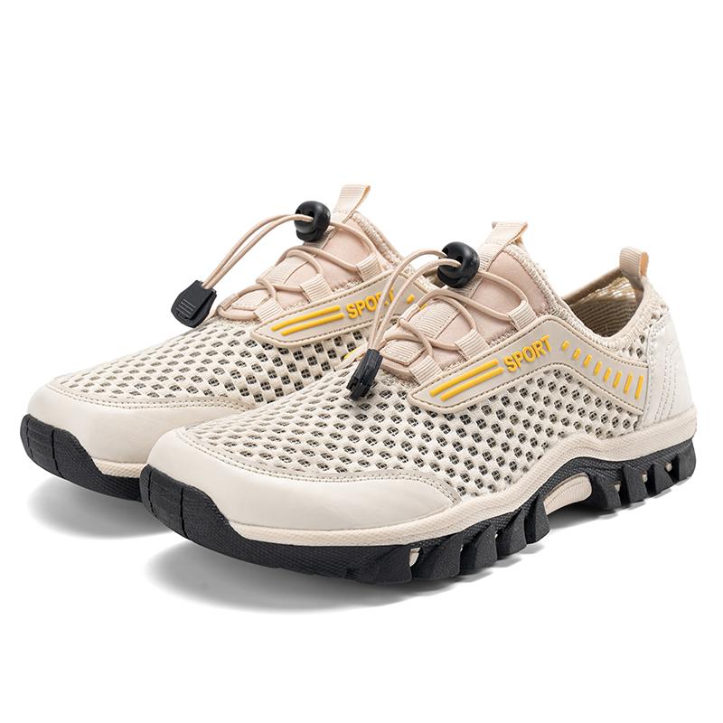 Мужские кроссовки для хайкинга Летние дышащие сетчатые мужские кроссовки Уличные Большой размер 47 Обувь для ходьбы по воде Спортивная обувь для ходьбы Альпинизм