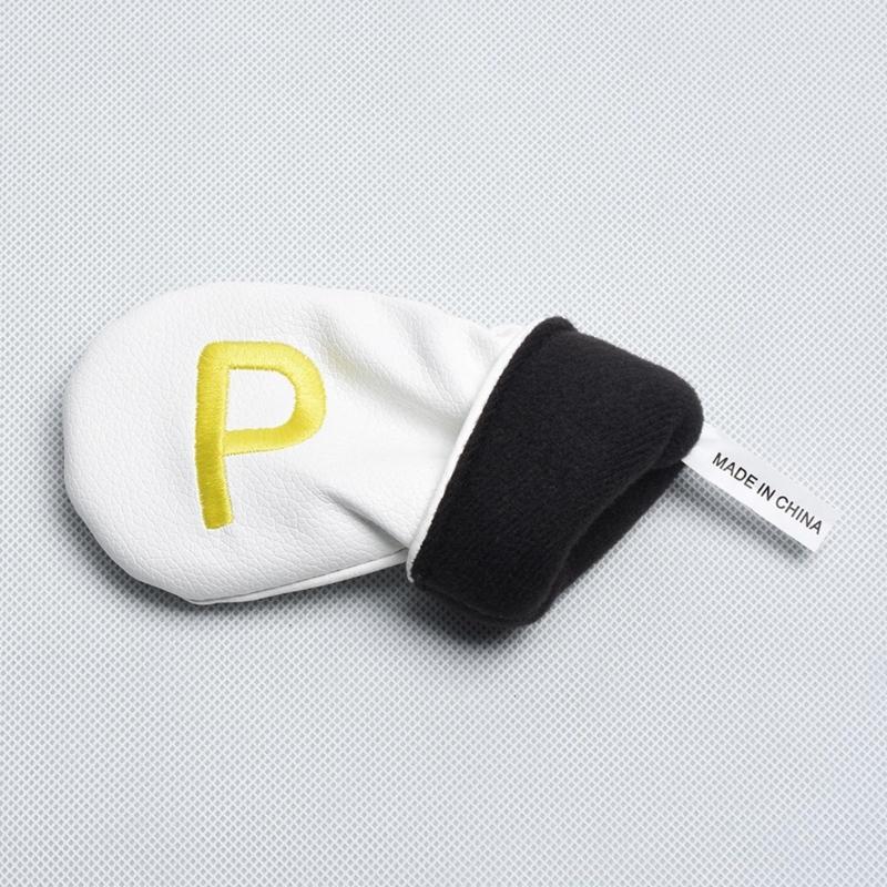 Waterproof Golf Putter Covers, Golf Iron Head Covers PU Leathers Golf Club Covers Iron Headcovers, Golf Club Head Covers
