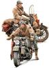 Miniart American Motorcycle 2 Sets Plastic Model MA35422 1/35 Soldier/WLA