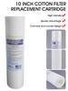 New Household Water Sediment Polypropylene Filter 10" 1/5 Micron Pp Water Replacement Cartridge Dropshipping