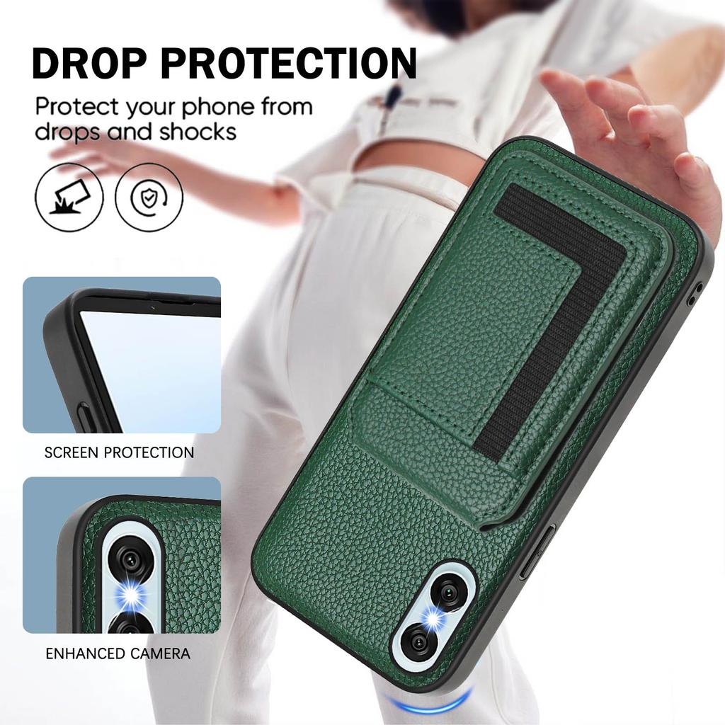 Magsafe 2 In 1 Detachable Sony Wallet Case with Card Holder Magnetic Kickstand PU Leather Flip Cover For Sony Xperia 1 VI/Sony Xperia 10 VI