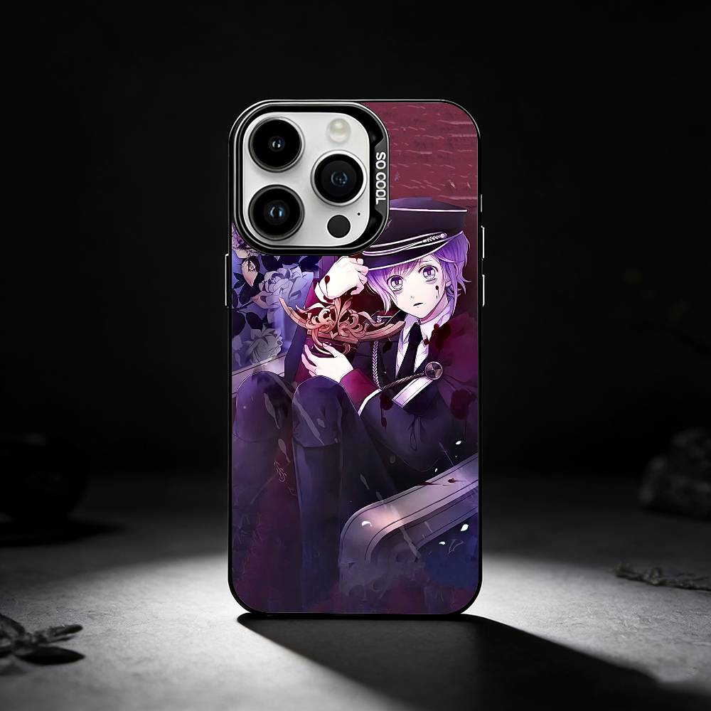 Чехол для телефона Diabolik Lovers Для iPhone 17,16,15,14,13,12,11 Plus,Pro Max,XS,Цветной серебристый чехол для телефона