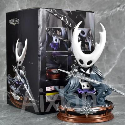 Aixlan Фигурка Hollow Knight Hollow Knight 29 см Чистый Сосуд ПВХ Экшн-фигурка Аниме Подарок на День Благодарения Коллекционная Фигурка