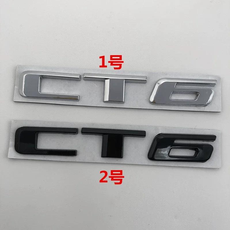 2025 New Car Front Grille Emblems Rear Trunk Logo Decals for Cadillac CT6 40T 28T AWD Fender Badge Cover Stickers Accessories AHS1