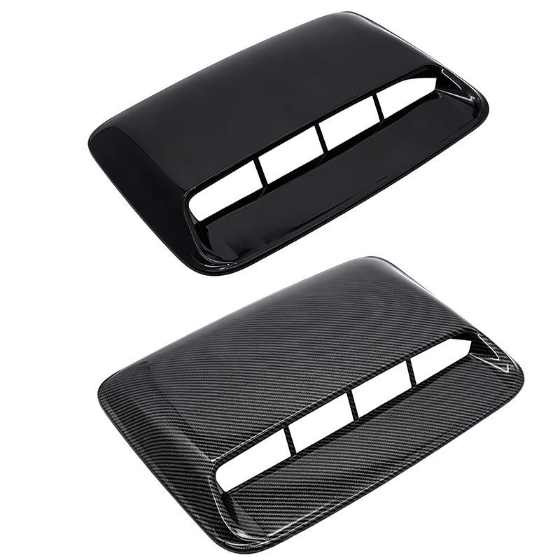 Car Air Flow Inlet Hood Scoop 1 Set Waterproof Decorative Vent Bonnet Cover Perfect for Auto Exterior Tuning DIY