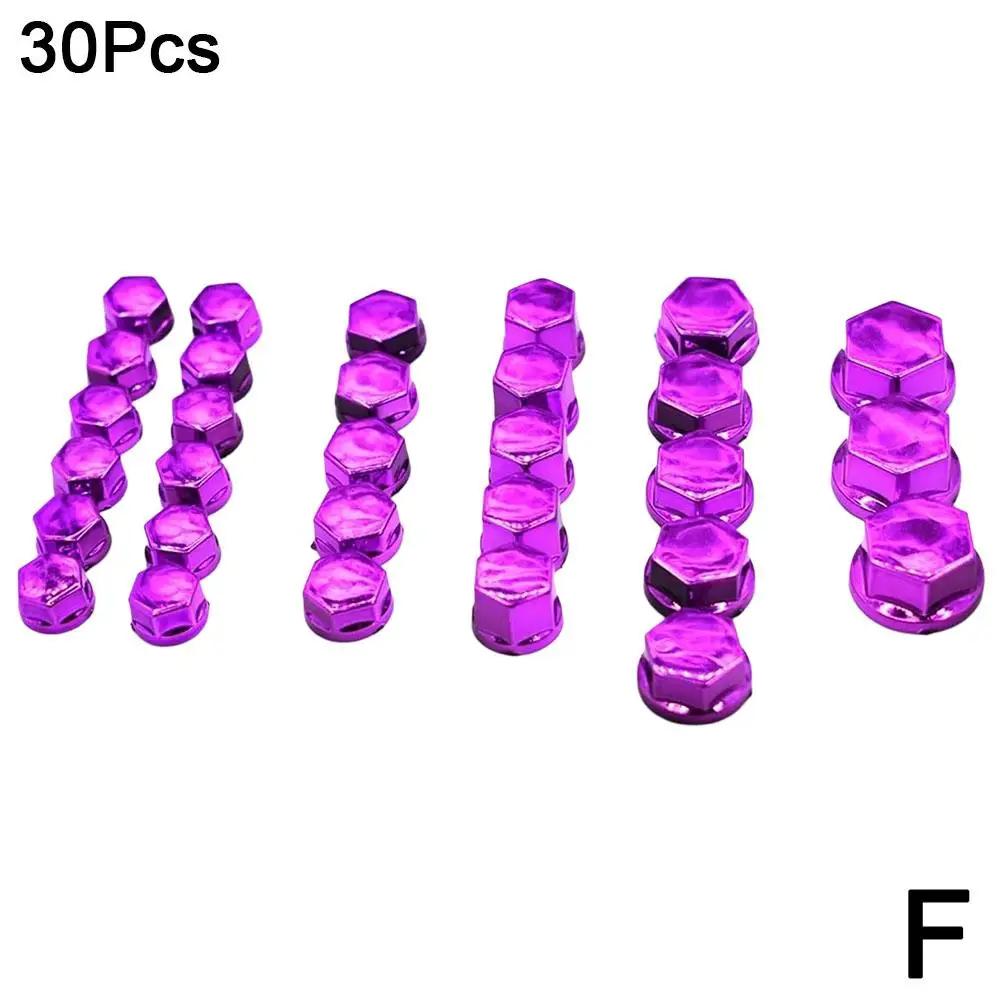 Универсальный 30 шт. декоративный колпачок для гайки для моделирования мотоцикла для Yamaha FZ1 FAZER FZ6 FZ6R FZ8 XJ6 MT01 MT03 MT-07 H3L6