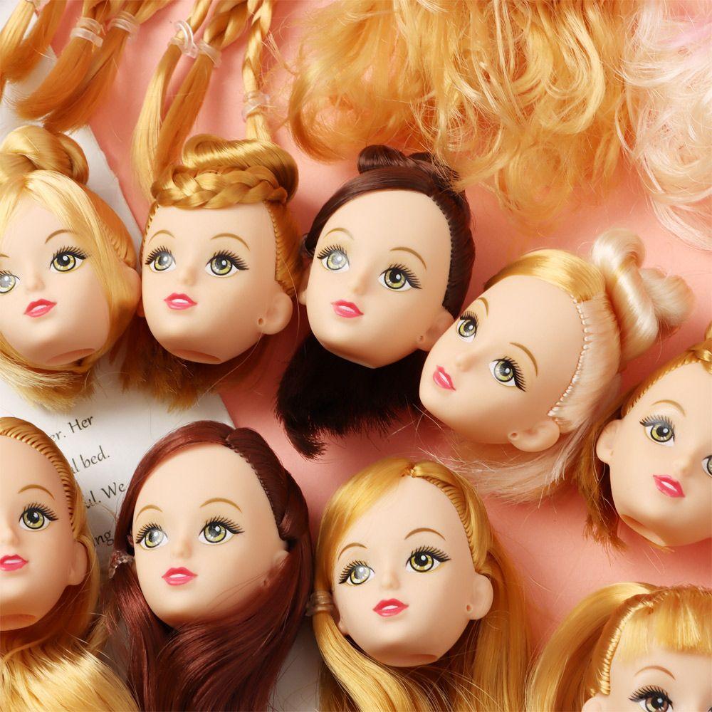 Игрушки Прически 1/6 BJD Древние Куклы Аксессуары Кукольная Голова 30 Кукол Шарнир DIY Головной Убор