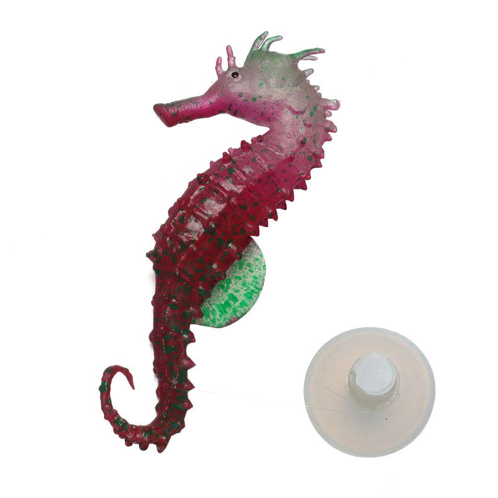 Aquatic Fish Tank Toy Pet Products Silicone Seahorse Ornaments Aquarium Decoration