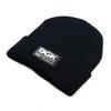 Dgk Letter Knitted Hat Men Women Brimless Bean Hat Outdoor Skiing Windproof Warm Hat