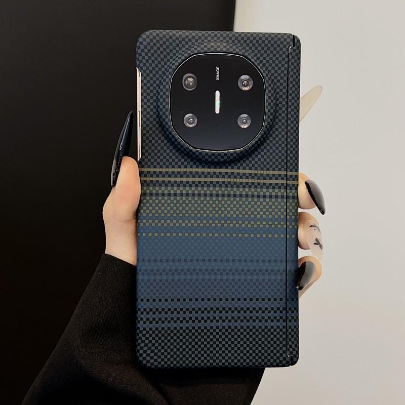 Magnetic Snap-on Phone Case Mate X7 Galaxy Z Fold8 With Carbon Fiber Mid-Hinge Design PC Material
