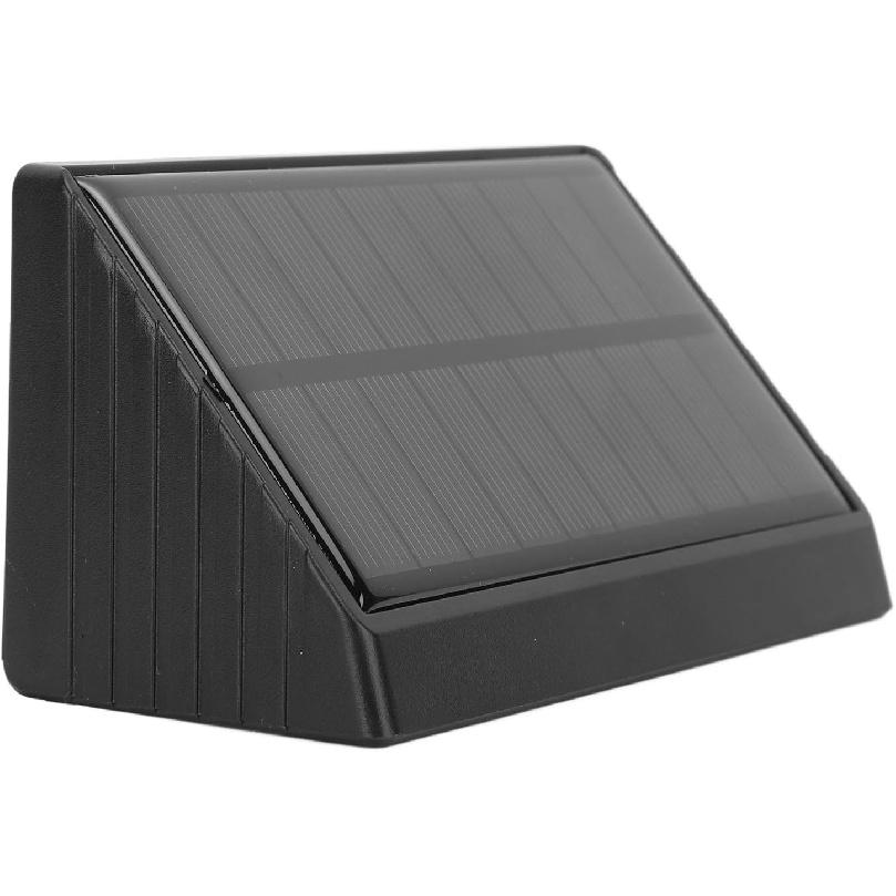 Topyond Солнечный настенный светильник для улицы, беспроводные солнечные фонари для ограждения, IP54 водонепроницаемые автоматические светодиодные настенные бра на солнечных батареях для сада, заднего двора, патио, двора