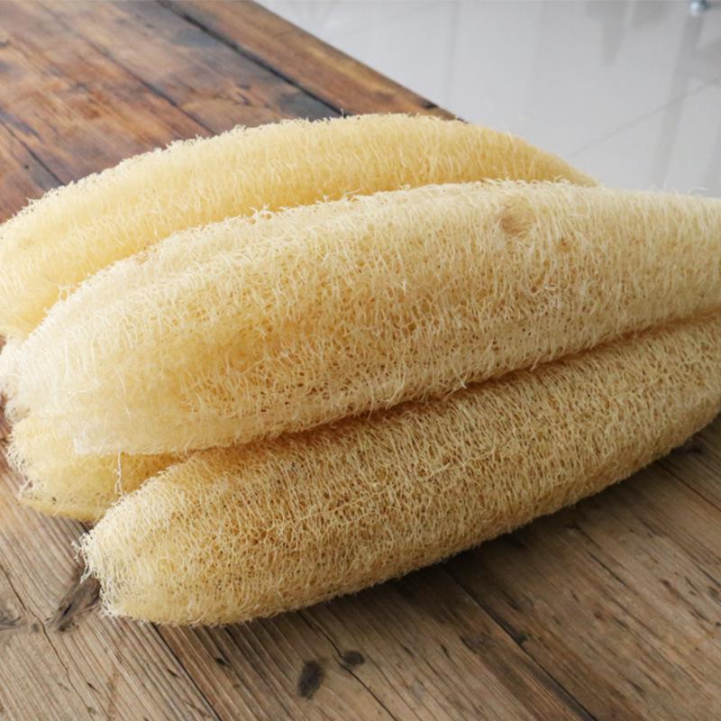 Xinyang 2025 Natural Luffa Dish Scrubber - Non-Stick, Whole Luffa Dishcloth