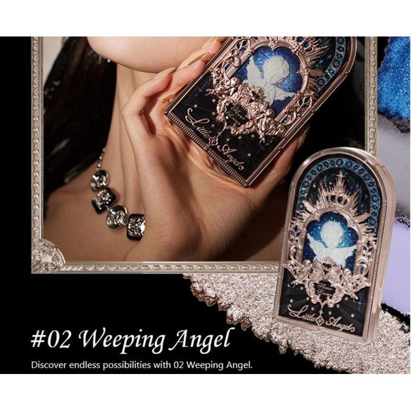 Flower Knows - Тени для век Little Angel 9 цветов - 02 Плачущий Ангел