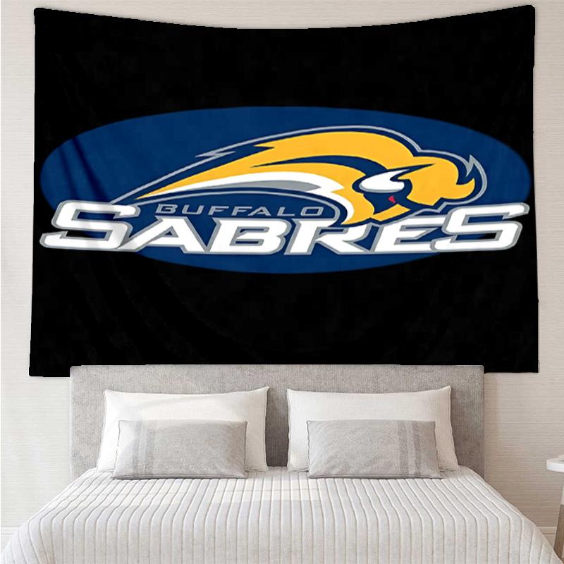 Buffalo Team Spirit Tapestry, Unique Design Tapestry, Wall Decor for Bedroom,Livingroom, Playroom,Heartwarming Fan Holiday Gifts