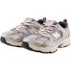 New Balance NB 530 Тканевые низкие детские кроссовки для бега Светло-серый/Серебристый Дети возрастом от 3 до 7 лет PZ530KMW