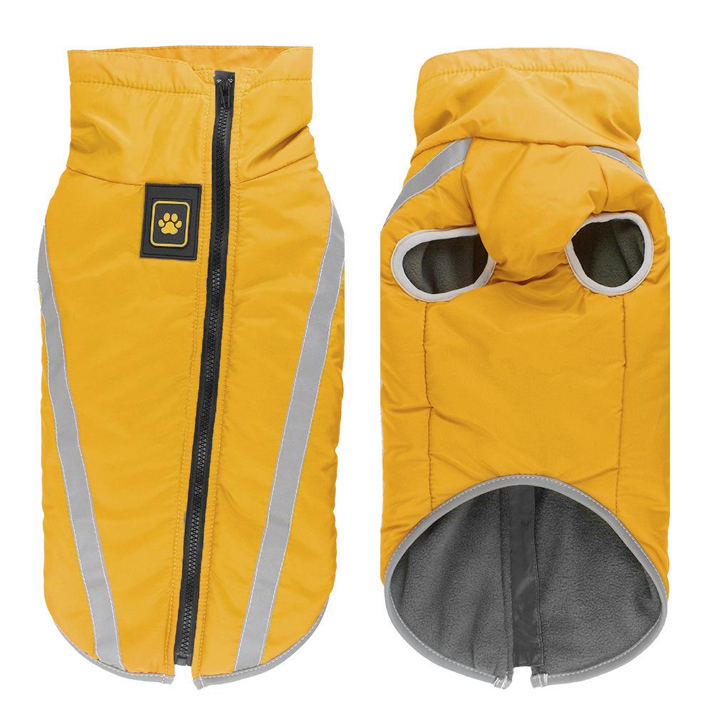 Luxury Eco-Friendly Winter Vest for Plus Size XL-6XL Dogs-Warm Fleece Lined Cozy Coat for Large Dogs