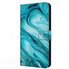 Кожаный чехол-книжка для Samsung A37 A57 Чехол Кошелек Книжка Подставка Магнитная Крышка Galaxy A 57 37 5G Capa Мраморные Узоры Funda Бампер
