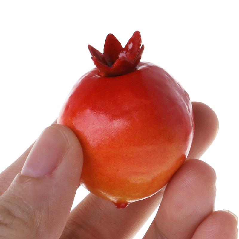 20 шт. имитация искусственного граната поддельные фрукты домашний декор для вечеринки