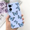 Case For Honor 90 Lite Honor X50i Cover Shockproof Back Coque Women Fashion Flower Butterfly Capas for Huawei Honor90 Lite Cover