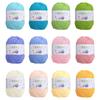 1 Acrylic Knitting Weaving Thread Yarn, Ball, 50g, 12-color Set, Medium-thin, Thread, Approx. 180m, Thread,