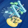 T-shirt pour enfants bleu foncé 5 dimensions disponibles