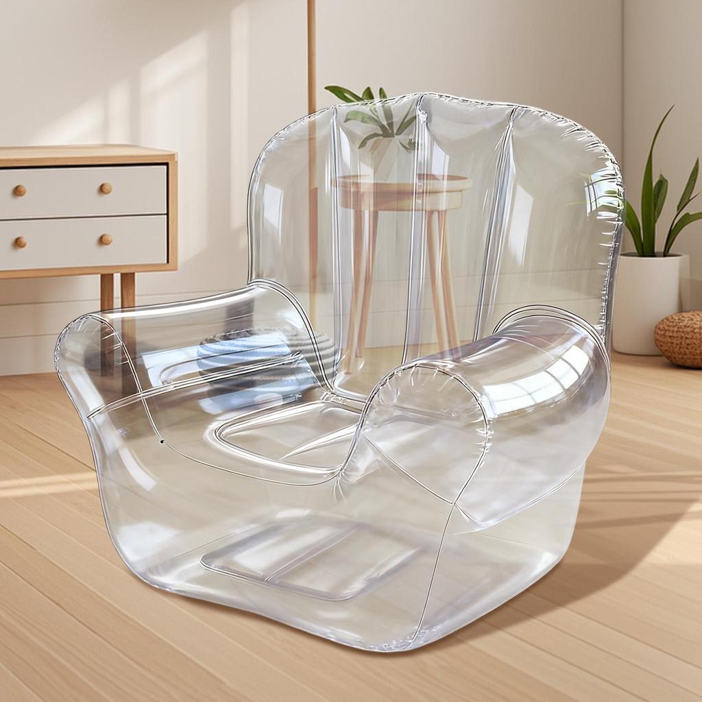 Надувные кресла для взрослых Надувной диван-кровать Садовое кресло Утолщенный диван Прозрачная мебель Для газона У бассейна На балкон