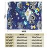 Dandys World Pebble  Blanket  Fleece Novelty Warm Throw Blankets for Bedding Lounge Spring Autumn
