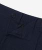 MINDBRIDGE [Couture] Relaxed Fit Seersucker Full Elastic Waist Navy Half Pants