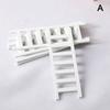 5Pcs 1:12 Dollhouse Miniature Furniture Wooden Ladder Stairs Home Decoration