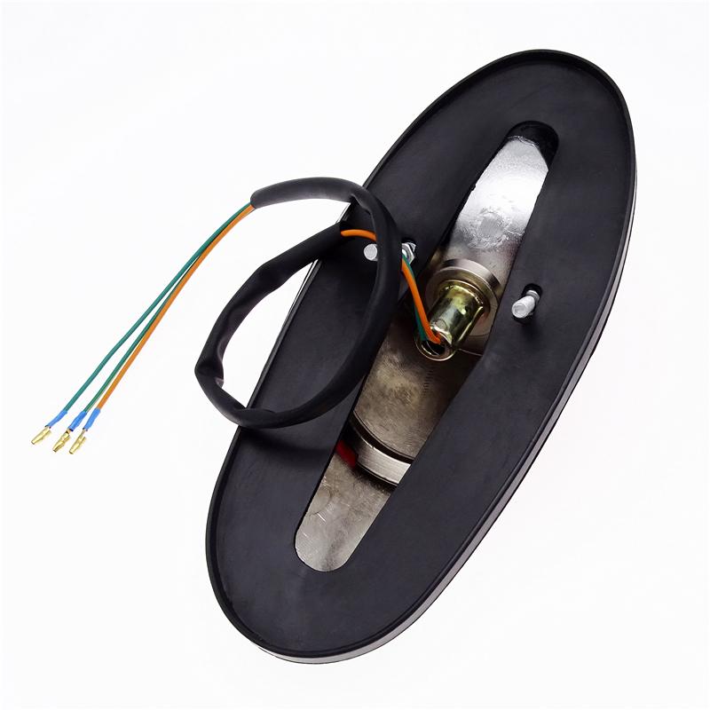 1 Pcs Universal Motorcycle Rear Taillight Running Light Red LED Brake Indicator Lamp Fit for Suzuki Kawasaki Honda Yamaha