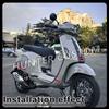 Retro Round Mirror Aluminum Alloy for Vespa 946  Primavera Sprint150 GTV GTS 300 Elettrica  Sei Giorni  Motorcycle Accessorie