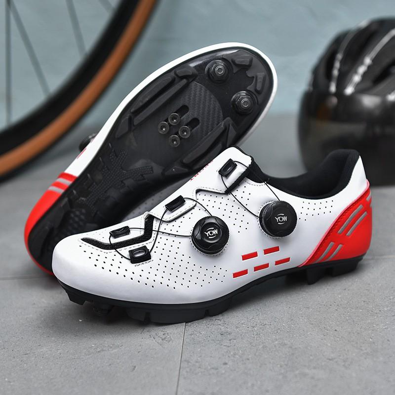 Road Cycling Shoes With Stiff Sole Breathable Fit Men Women Large Size MTB Bike Non-Cleat Option