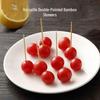 Mr. Corn Double-Pointed Bamboo Toothpicks
