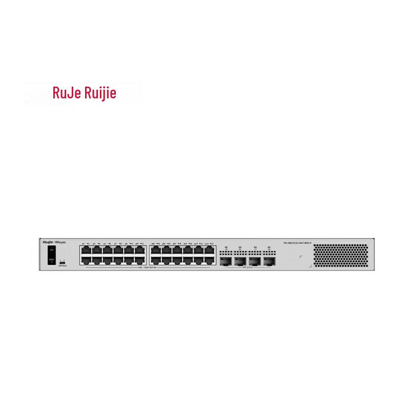 Ruijie 24-Port Gigabit POE Managed Switch