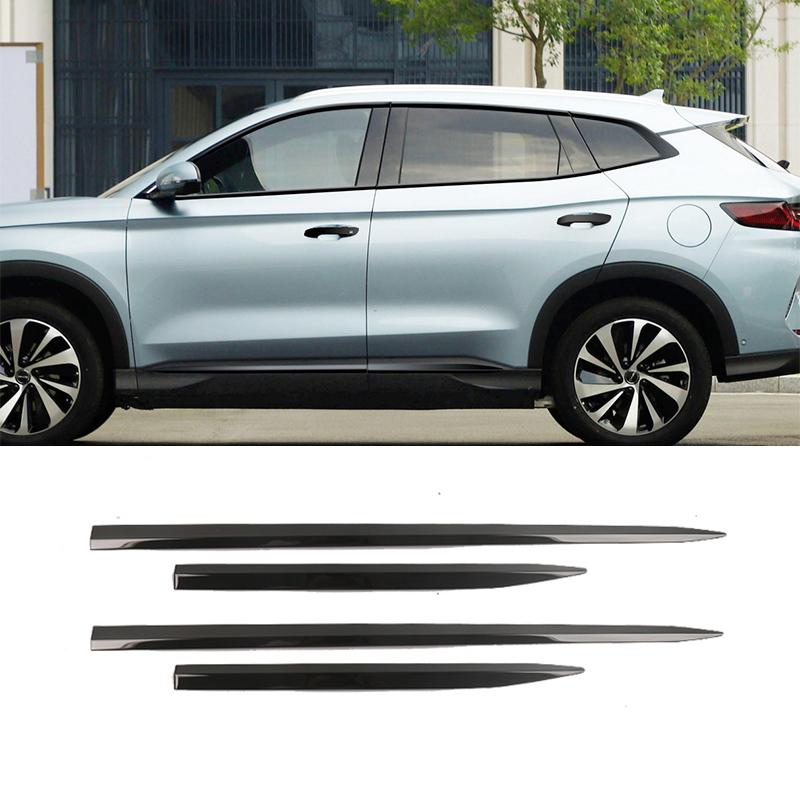 For BYD Seal U Song Plus Dm-i Ev 2023-2025 Window Body Trim Window Modification Glitter Black Decoration Automotive Supplies